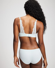 Luxe Wireless Bra with Lace Back