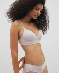 Luxe Wireless Bra with Lace Back